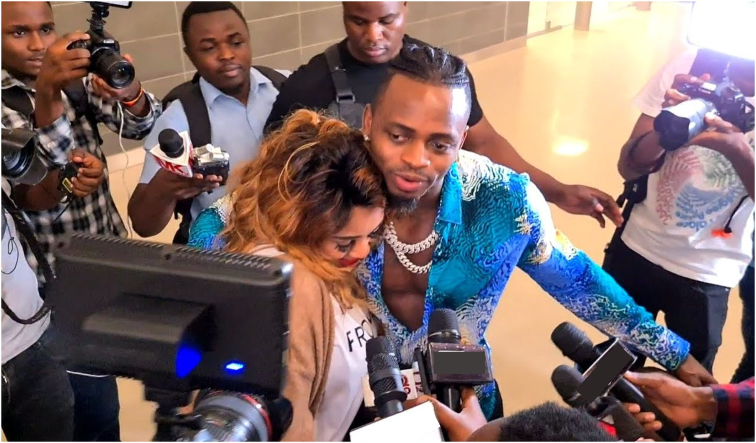 Diamond Shares Exciting Video Of Zari Dancing To His New Jam 'Waah ...