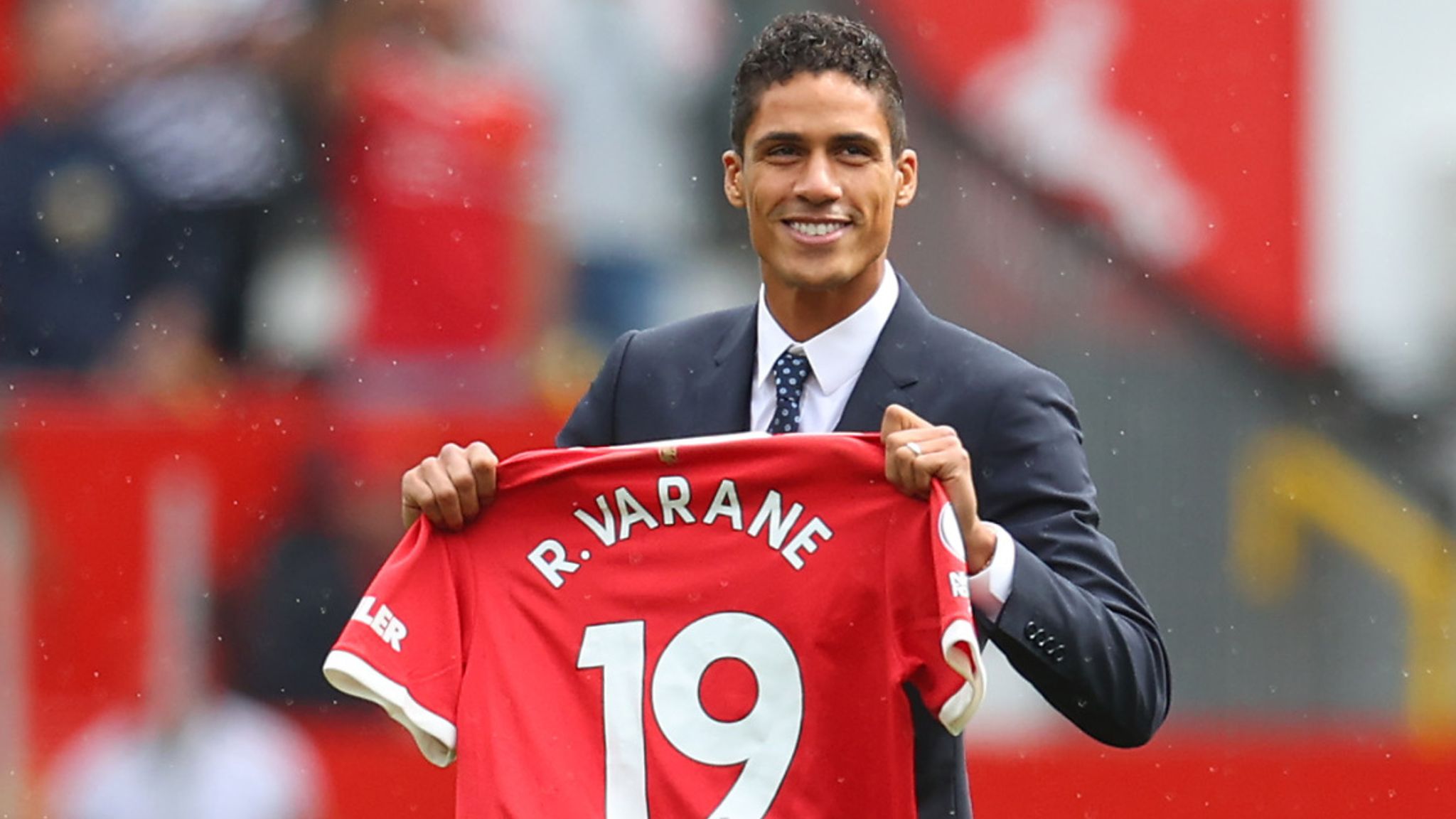 Varane takes Man Utd No.19 after Jones refuse to give up No.4