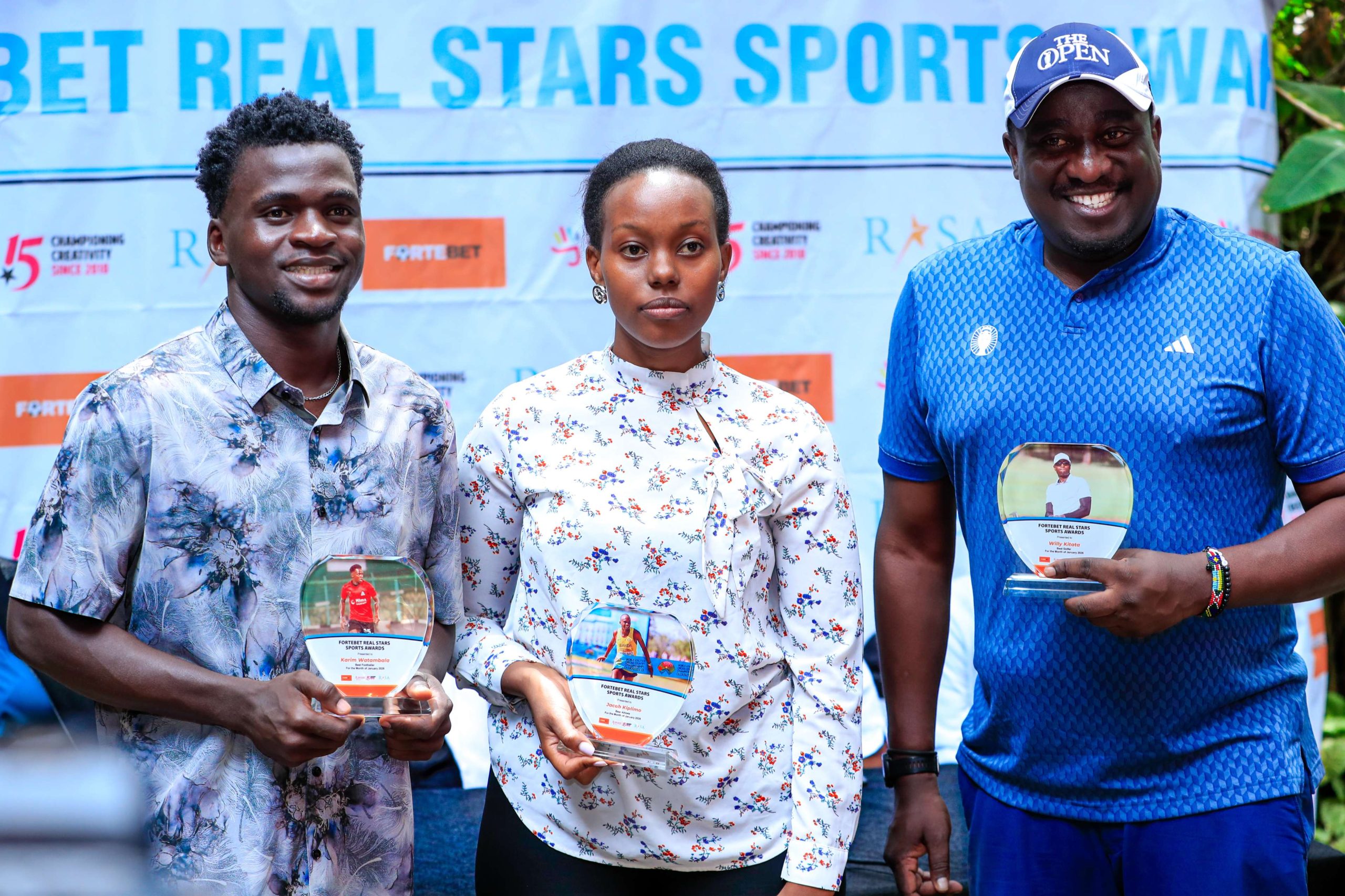 Watambala shines at Fortebet Real Stars Awards. 