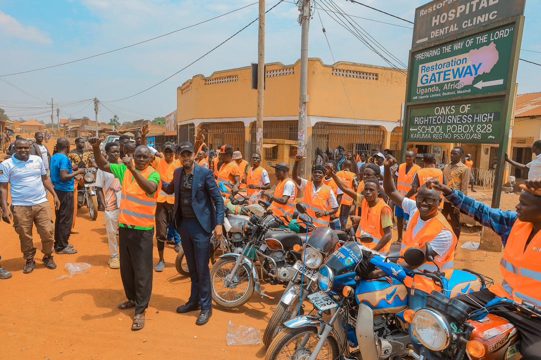 Pictorial: Fortebet gifts Bweyale, Kigumba, Karuma, Kiryandongo with amazing goodies