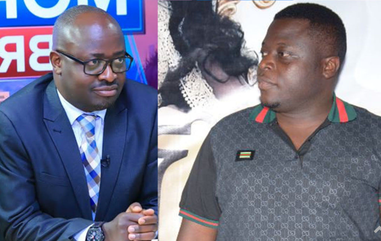 Simon Kaggwa Njala (L), the late, Don Ivan (R)